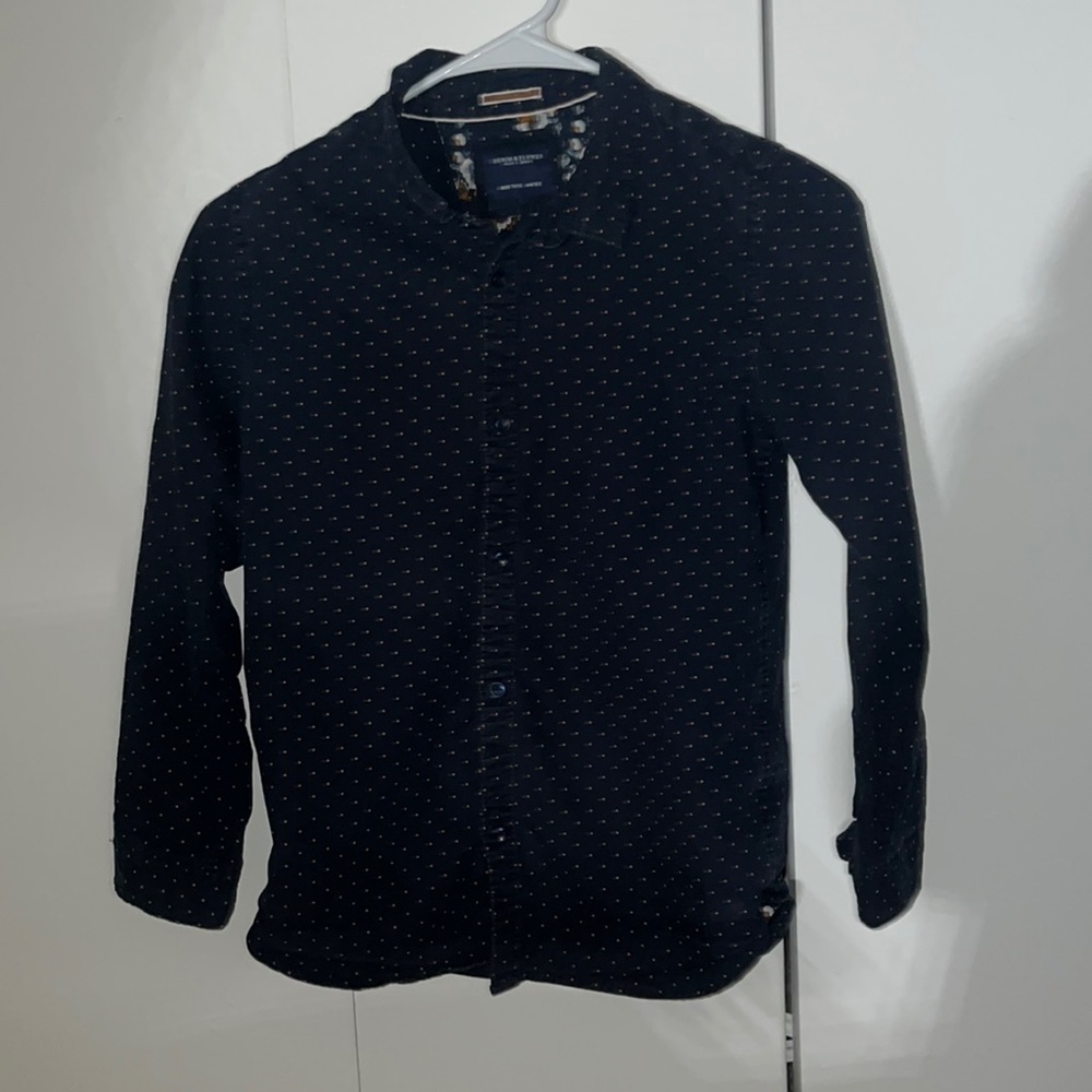 Boys Long sleeved Collared shirt Ages 10-11